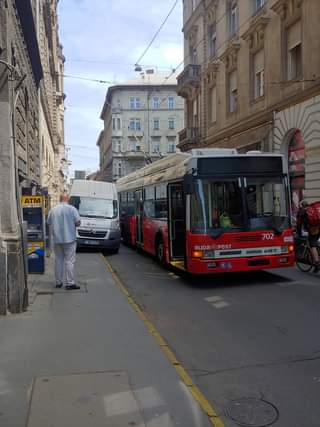 Frissítés: helyreállt a közlekedés a Wesselényi utcában.
