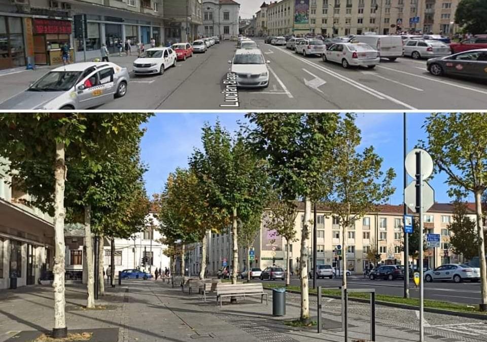 Amikor a többsávos útból közösségi tér lesz: így alakult át Kolozsvár belvárosa