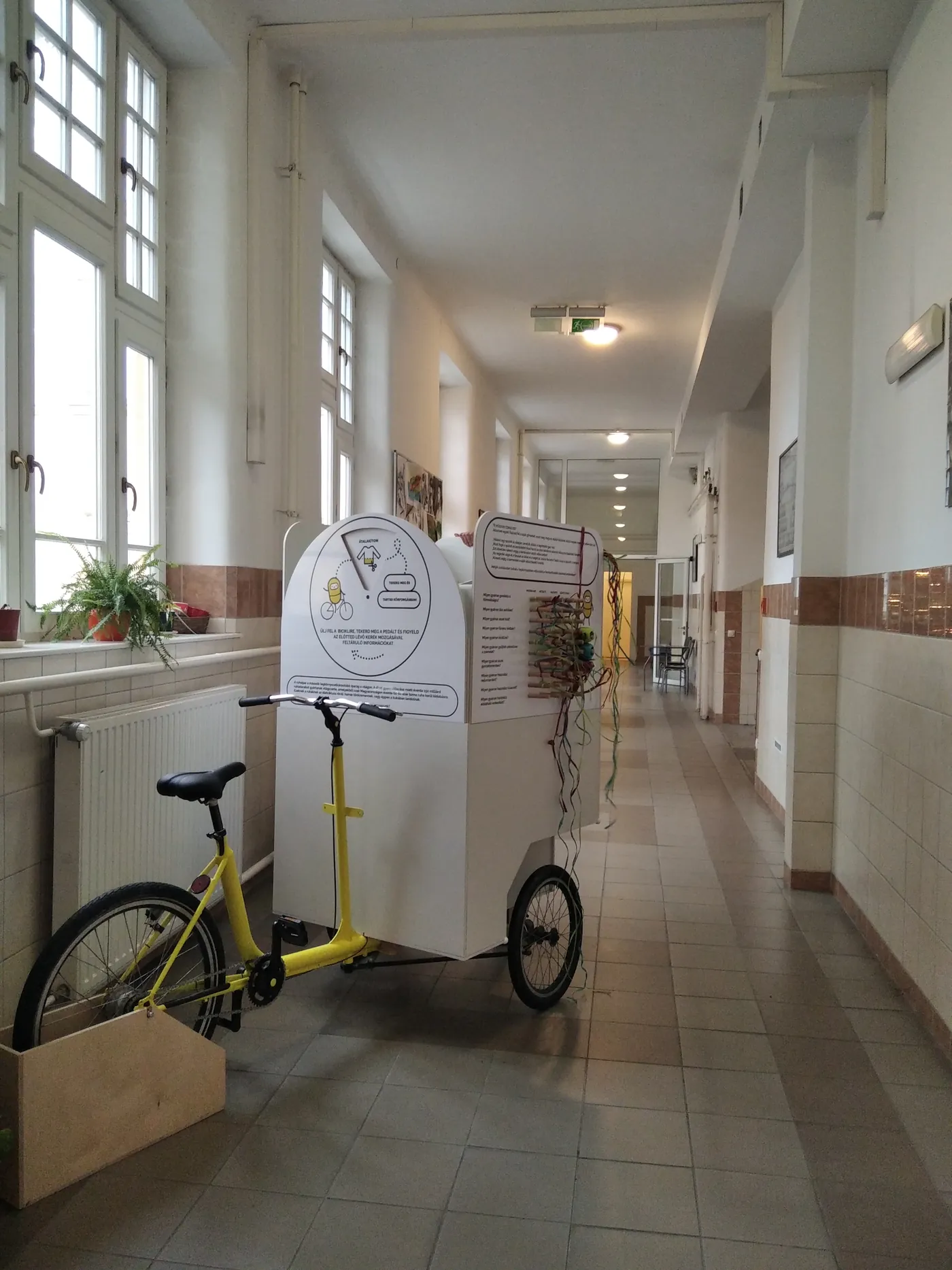 Klíma_trike – interaktív klímavédelmi installáció
